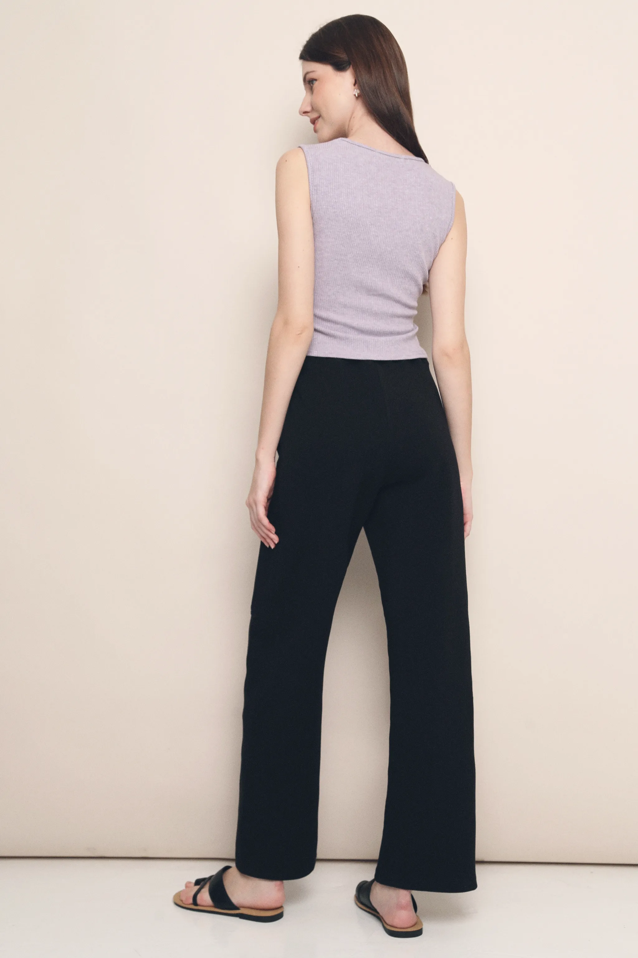 Aleks Pocket Slacks Black