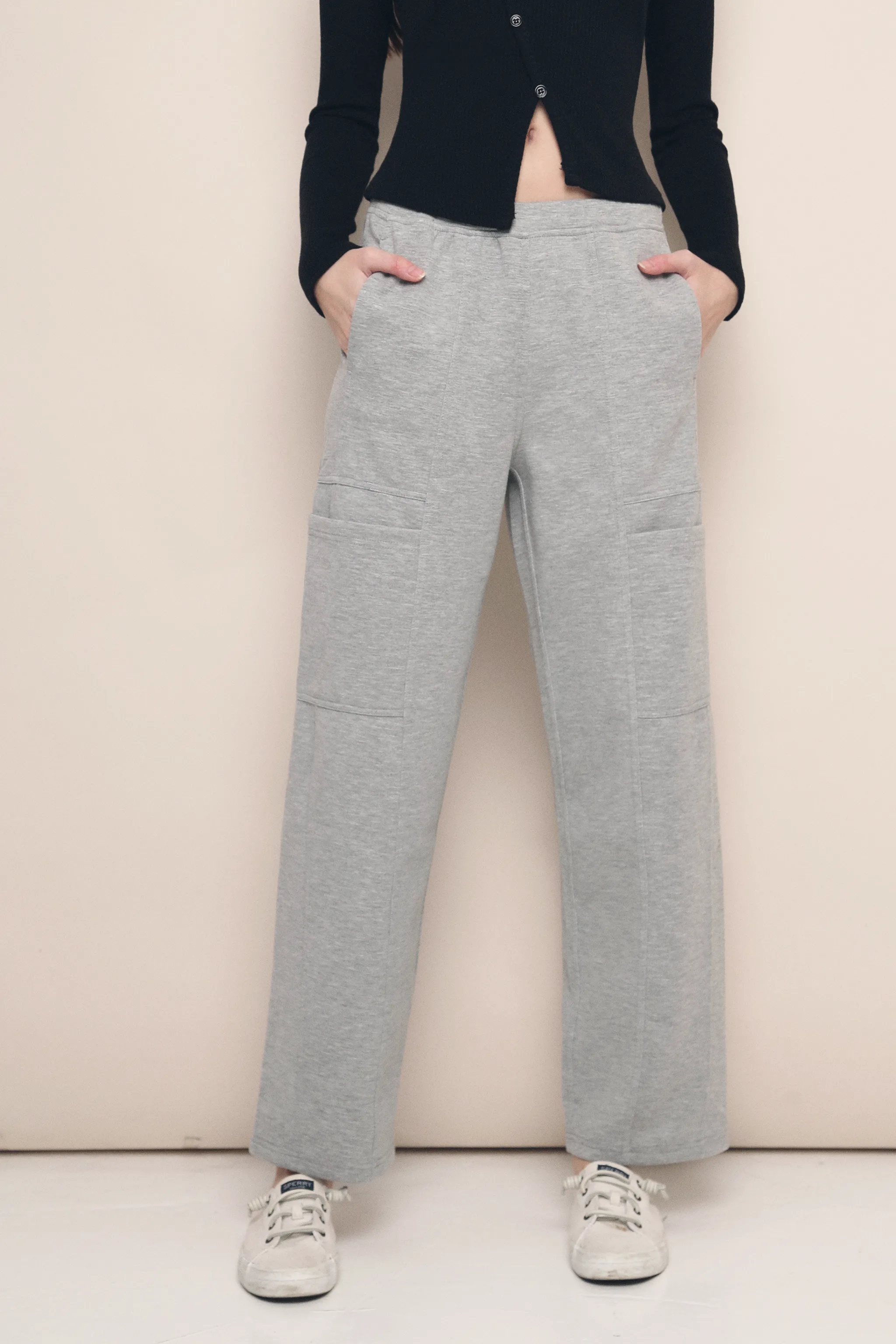 Aleks Pocket Slacks Grey