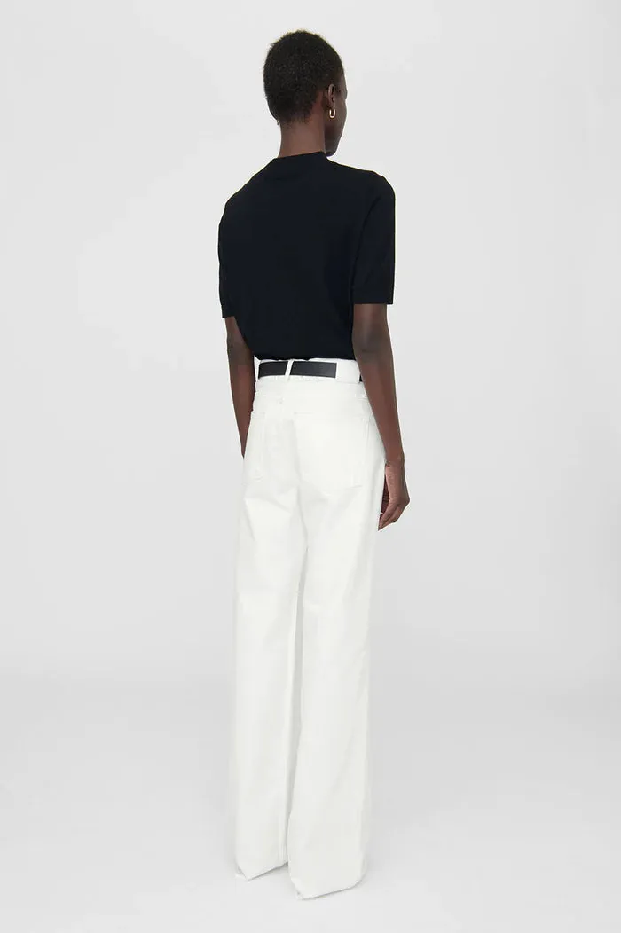 Anine Bing Hugh Jean in Ivory