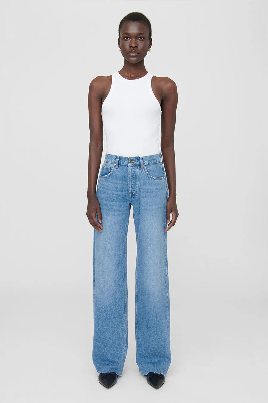 Anine Bing Hugh Jean in Panama Blue