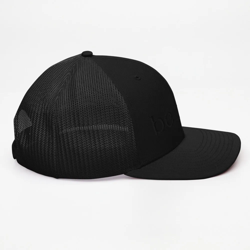 Be Kind Trucker Cap - black