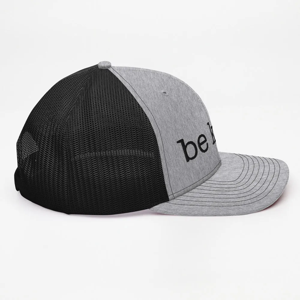 Be Kind Trucker Cap - black