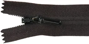 Black -Zipper Invisible 22"
