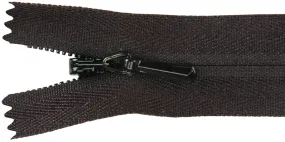 Black -Zipper Invisible 9"
