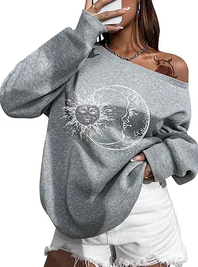 Deep Blue Comfy Pullover Sweatshirt w/Pockets