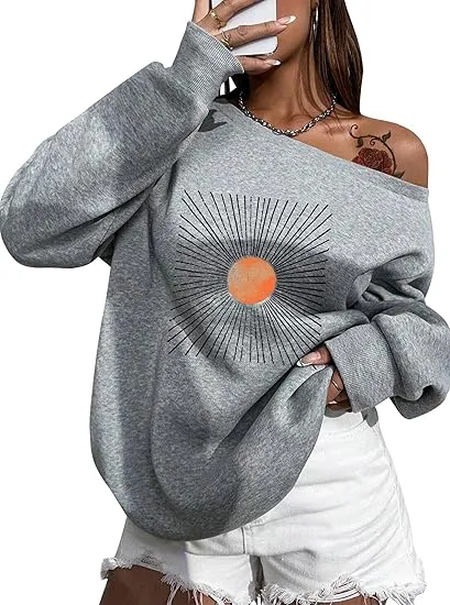 Deep Blue Comfy Pullover Sweatshirt w/Pockets