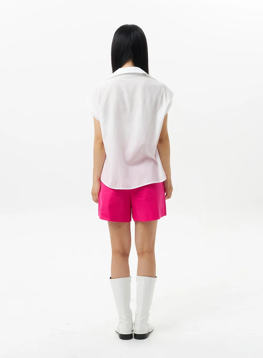 Drop Shoulder Blouse OU323