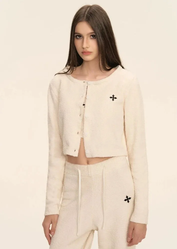 Essential Cropped Cardigan