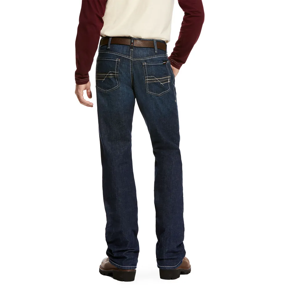 FR M4 LOW RISE DURASTRETCH LINEUP STRAIGHT LEG JEAN - 400-Blue | Ariat 10027729