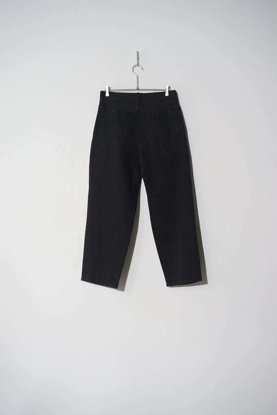 KON-PT04233 2PLEAT DENIM SLACKS