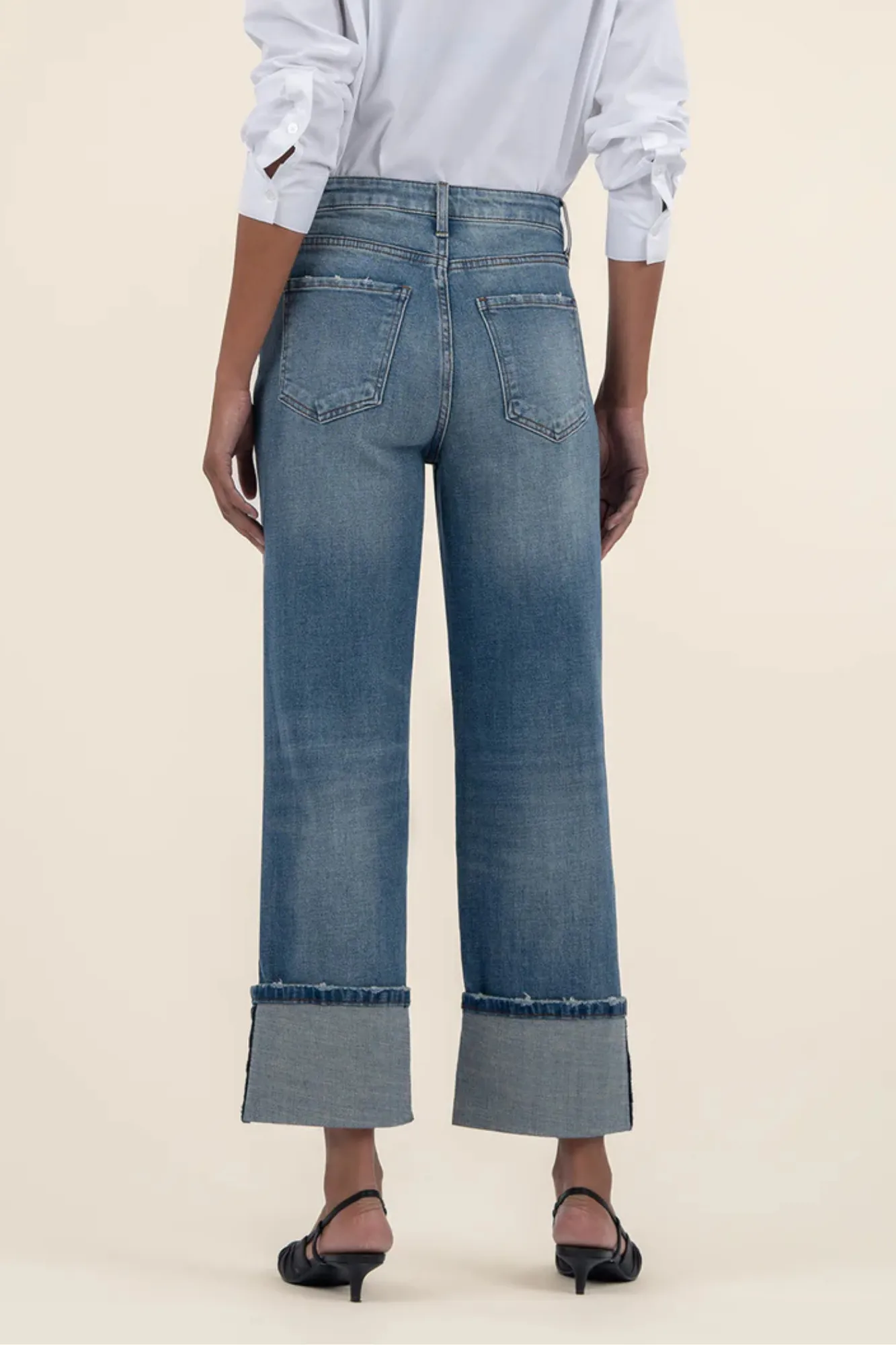 KUT Sienna High Rise Wide Leg
