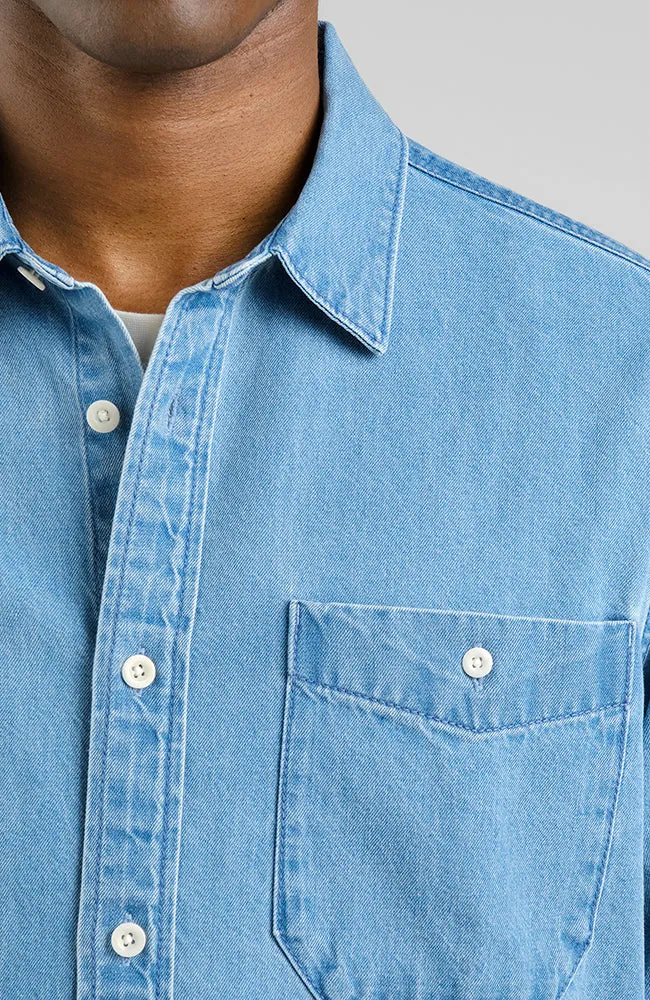 Lunnevik overhemd denim