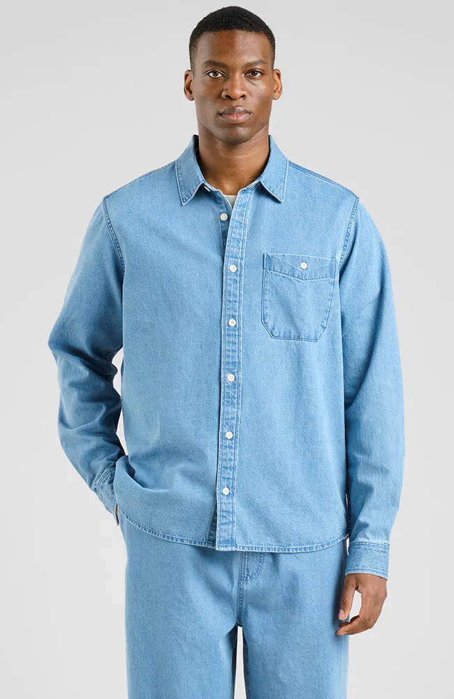 Lunnevik overhemd denim