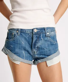 MALIBUE BANDITS DENIM SHORTS | OCEAN BLUE