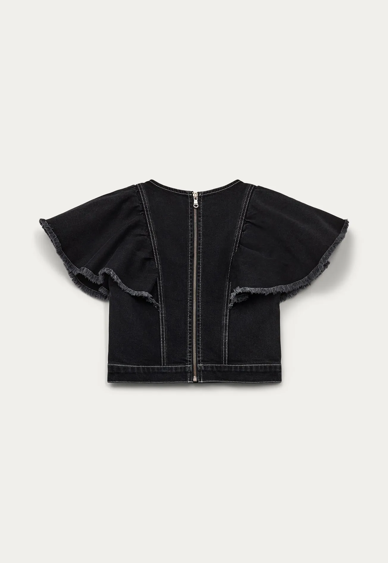 Maple-BL Frill Blouse