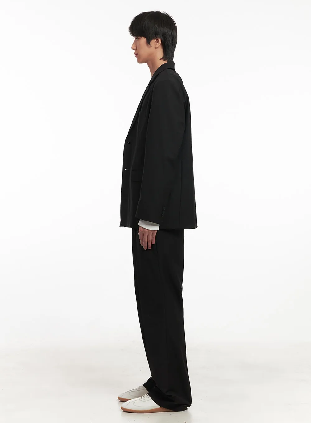 Men's Classic Wide-Leg Slacks IA511