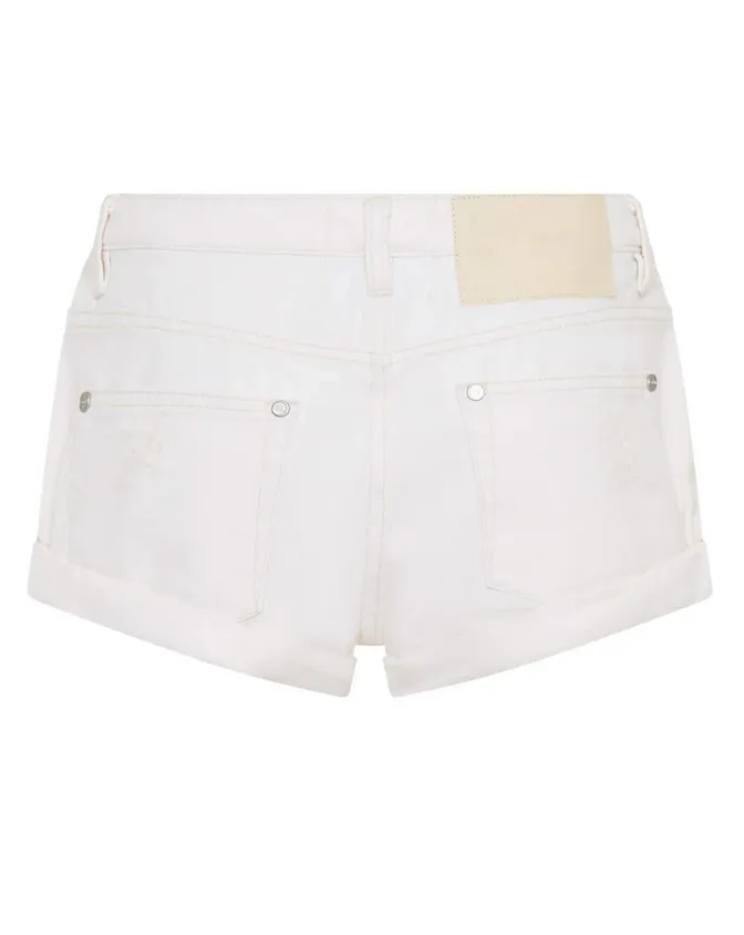 MILK BANDITS LOW WAIST DENIM SHORT