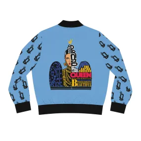 Proud Queen (Baby Blue) Bomber Jacket