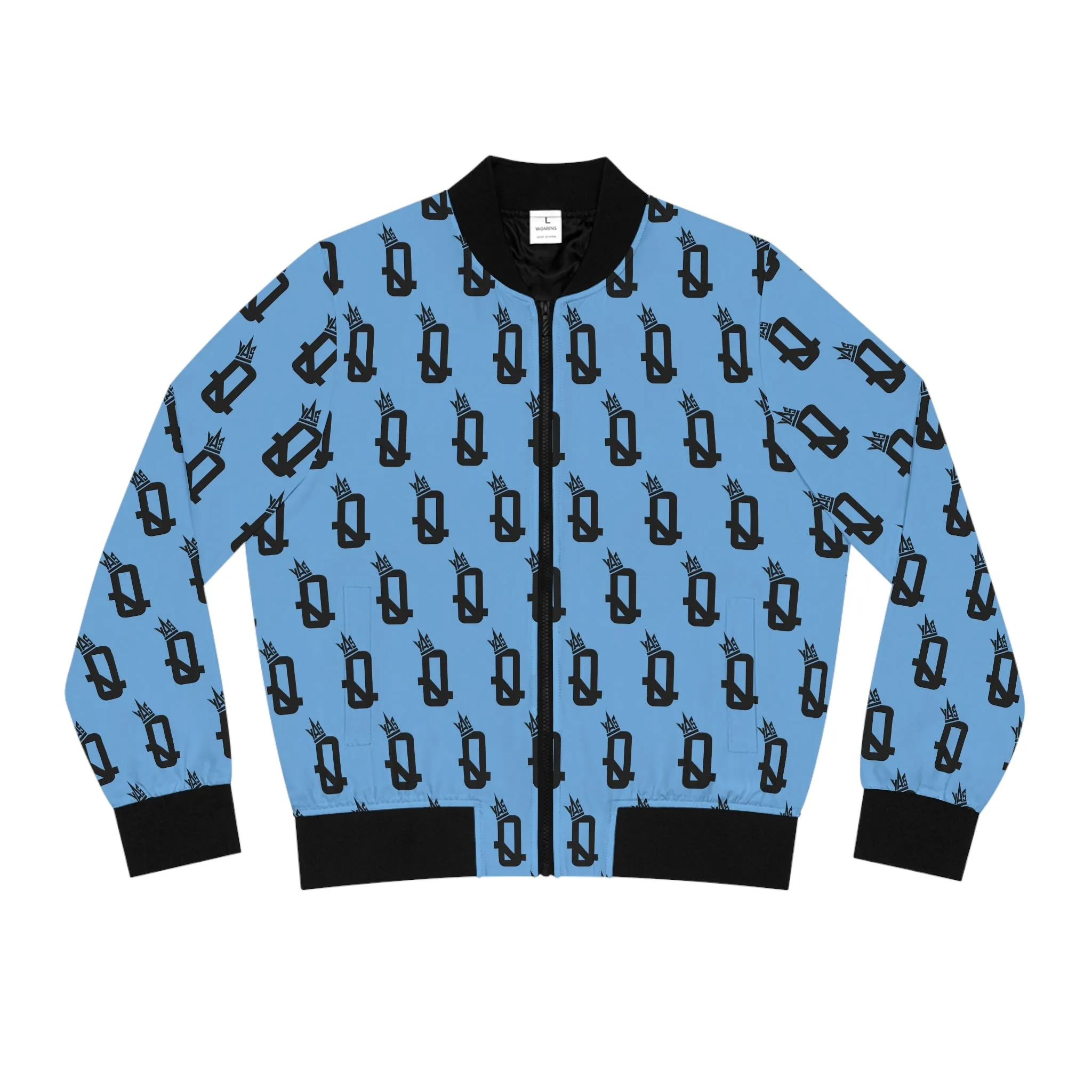 Proud Queen (Baby Blue) Bomber Jacket