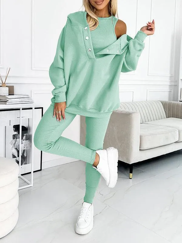 Sarah™ | Comfy Vest Jogger Set
