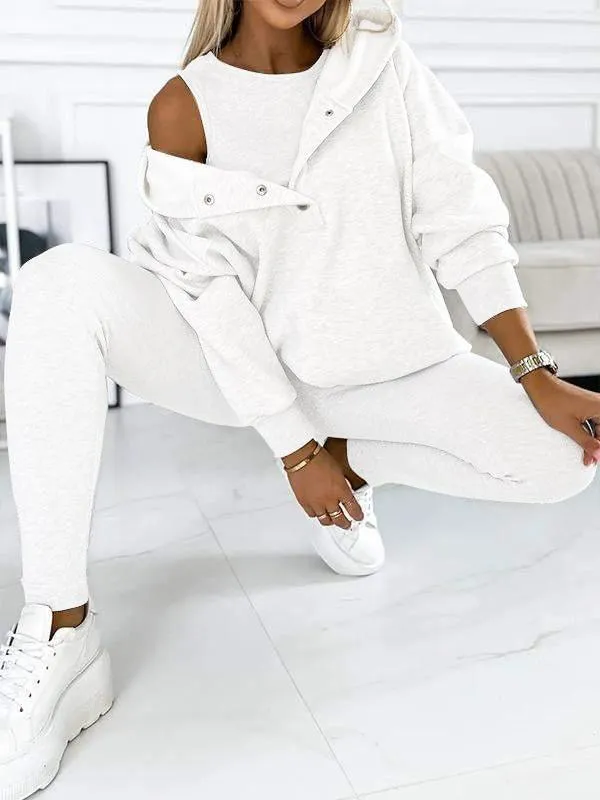 Sarah™ | Comfy Vest Jogger Set