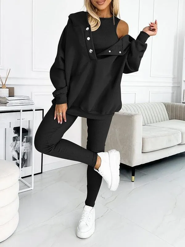 Sarah™ | Comfy Vest Jogger Set