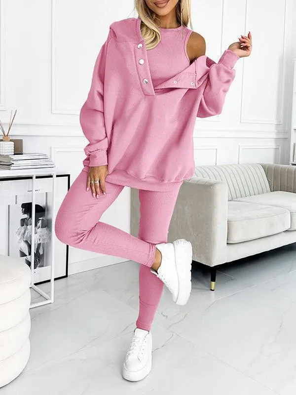 Sarah™ | Comfy Vest Jogger Set