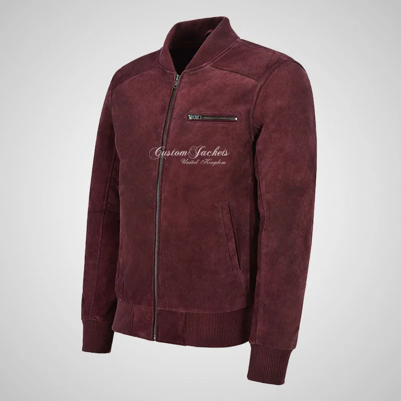 SEVENTIES 70’s Suede Bomber Jacket For Mens