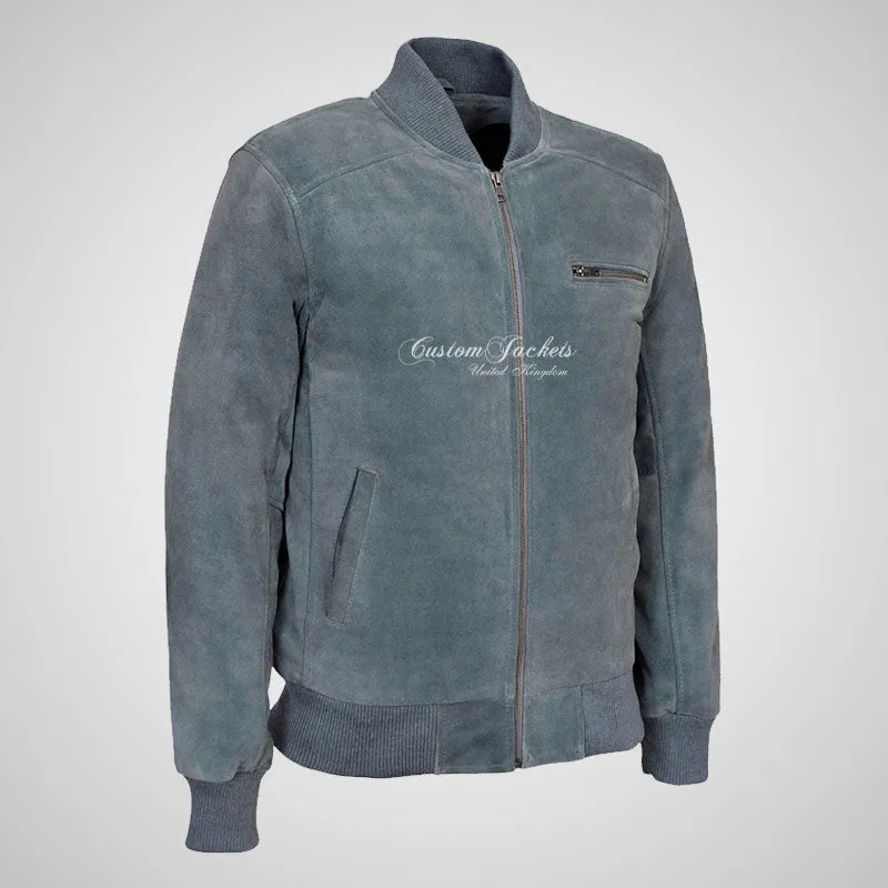 SEVENTIES 70’s Suede Bomber Jacket For Mens