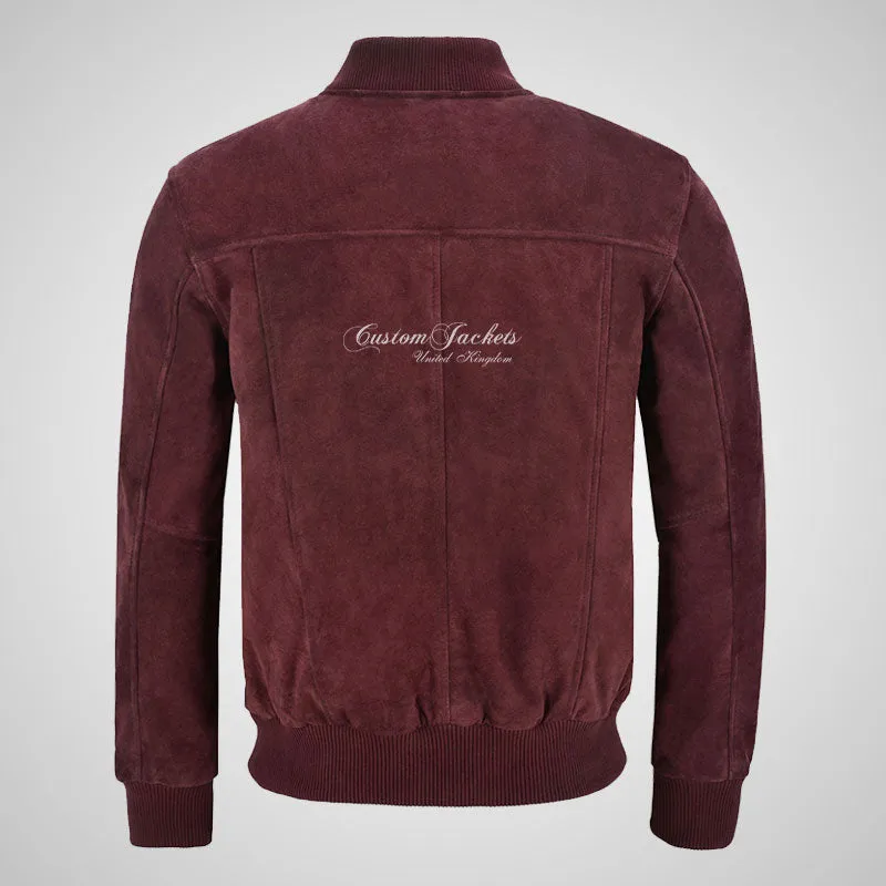 SEVENTIES 70’s Suede Bomber Jacket For Mens