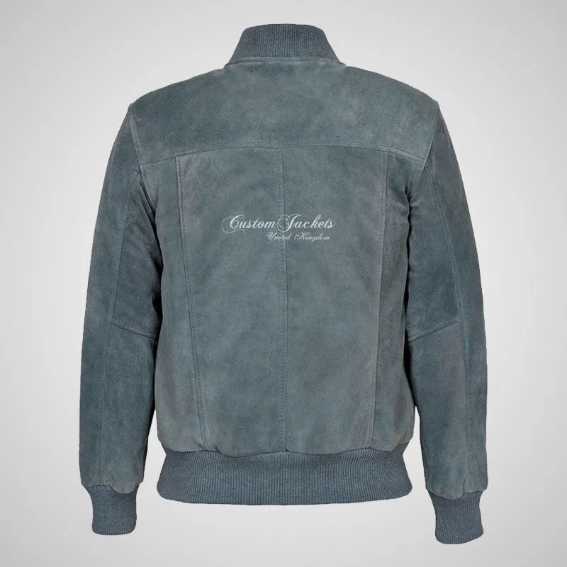 SEVENTIES 70’s Suede Bomber Jacket For Mens