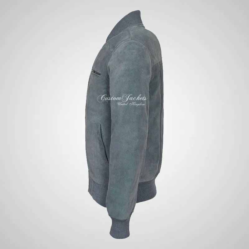 SEVENTIES 70’s Suede Bomber Jacket For Mens