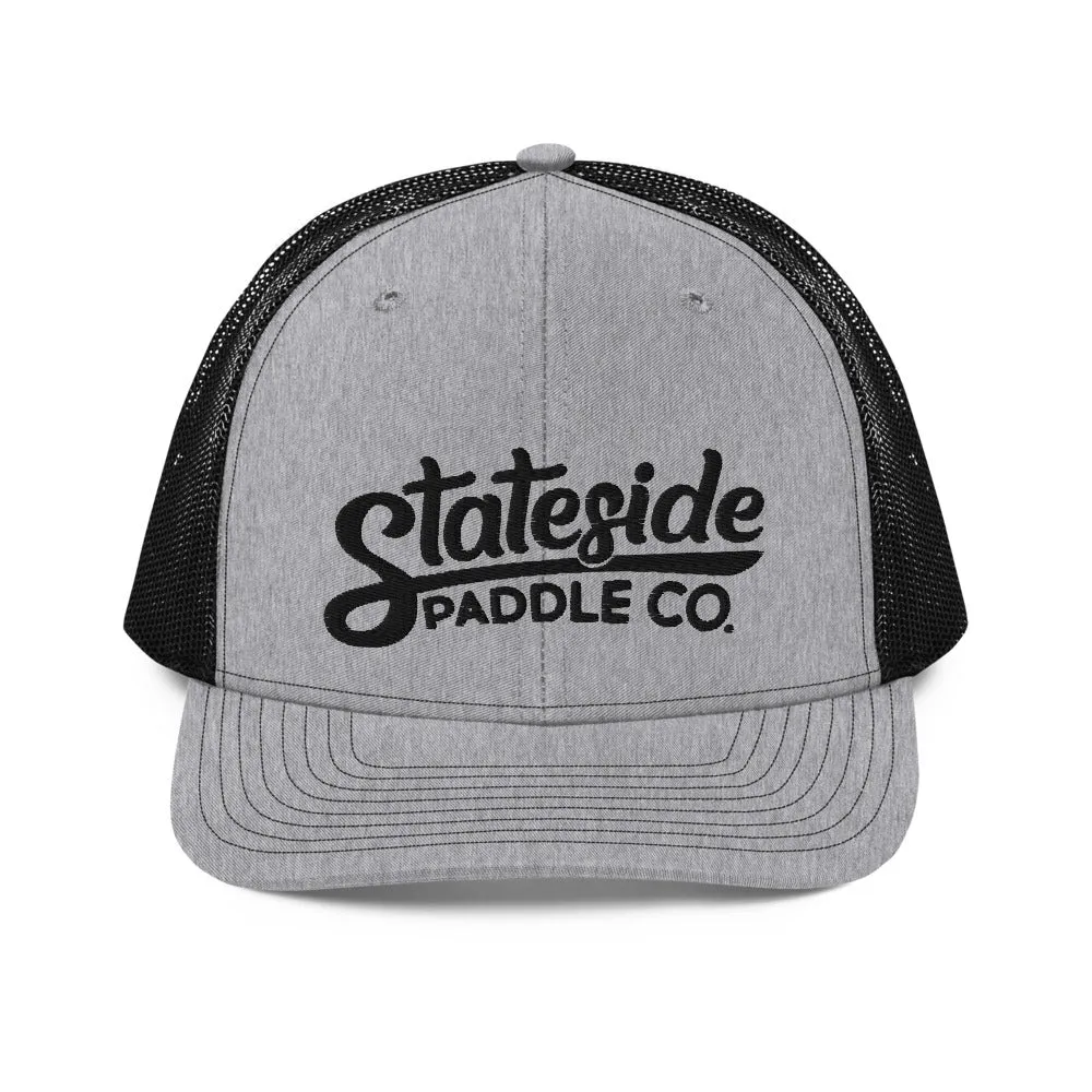 Stateside Paddle Co. Trucker Cap with 3D Puff Embroidery