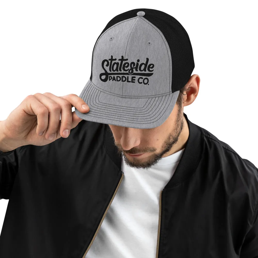 Stateside Paddle Co. Trucker Cap with 3D Puff Embroidery