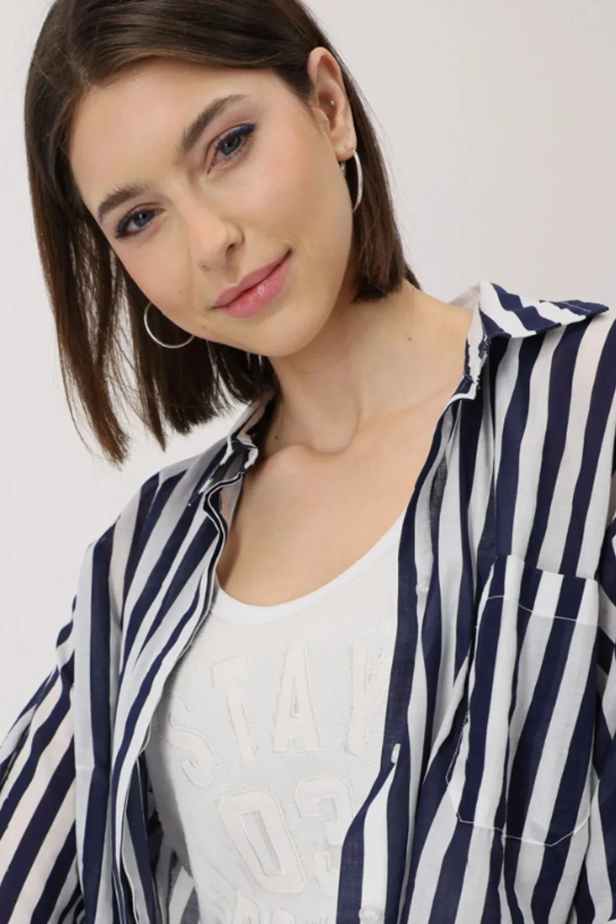 Striped Cotton Shirt