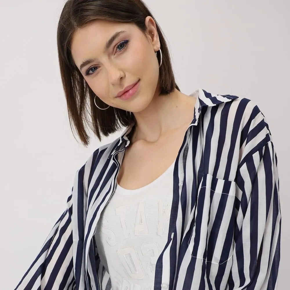 Striped Cotton Shirt