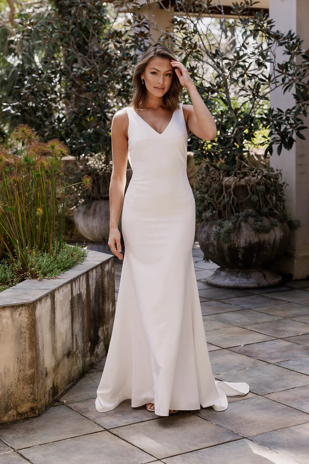 Tania Olsen Bridal TC404 Charlene Gown - Vintage White