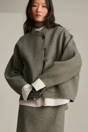Windsor Grey Short Jacket