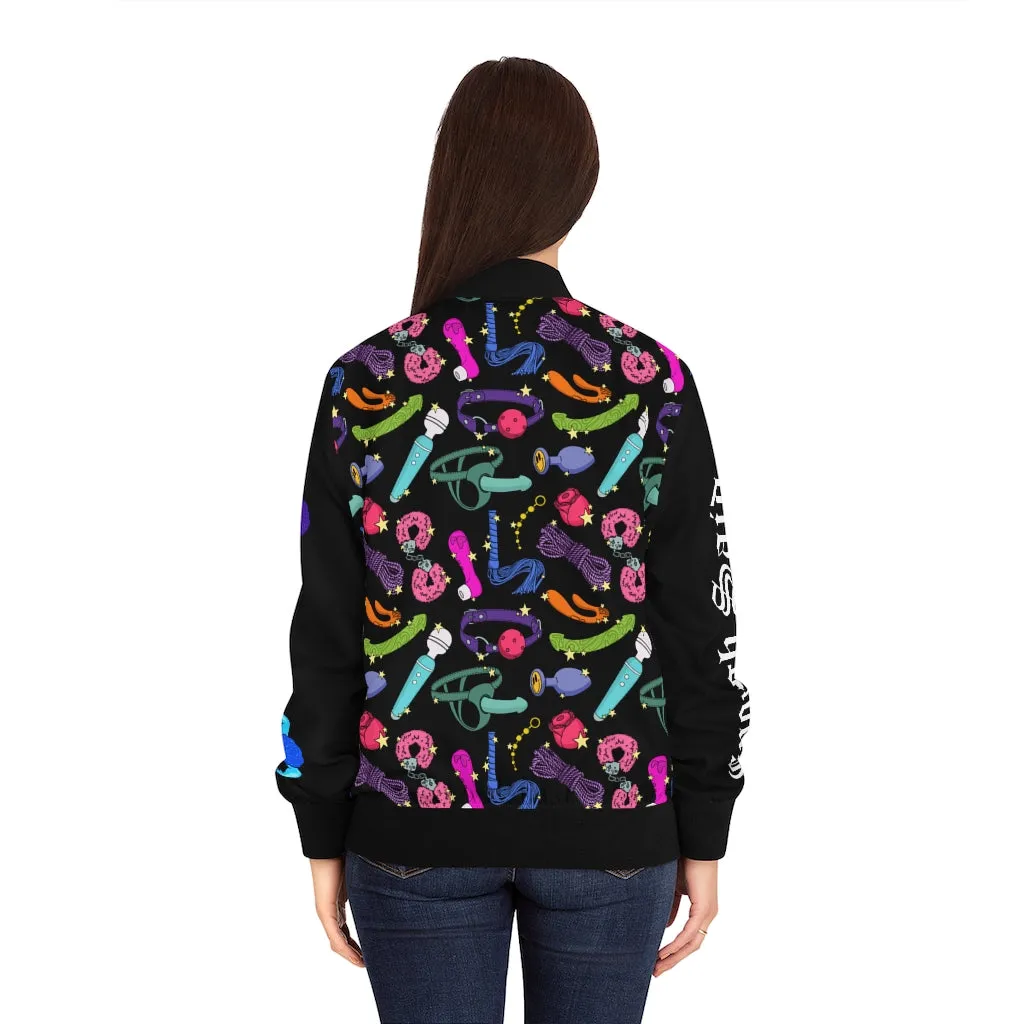 Women's Bomber Jacket - Sexy Zodiac Slut
