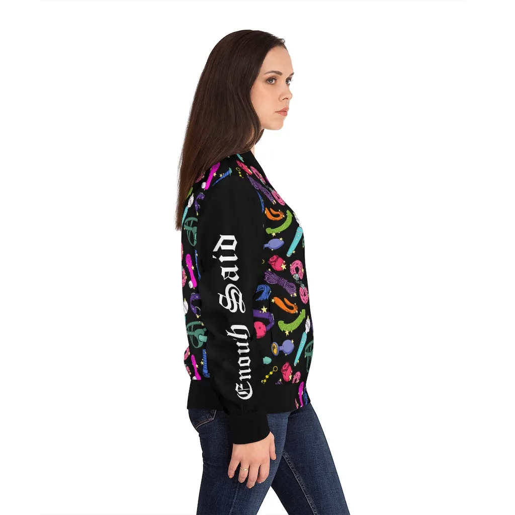 Women's Bomber Jacket - Sexy Zodiac Slut