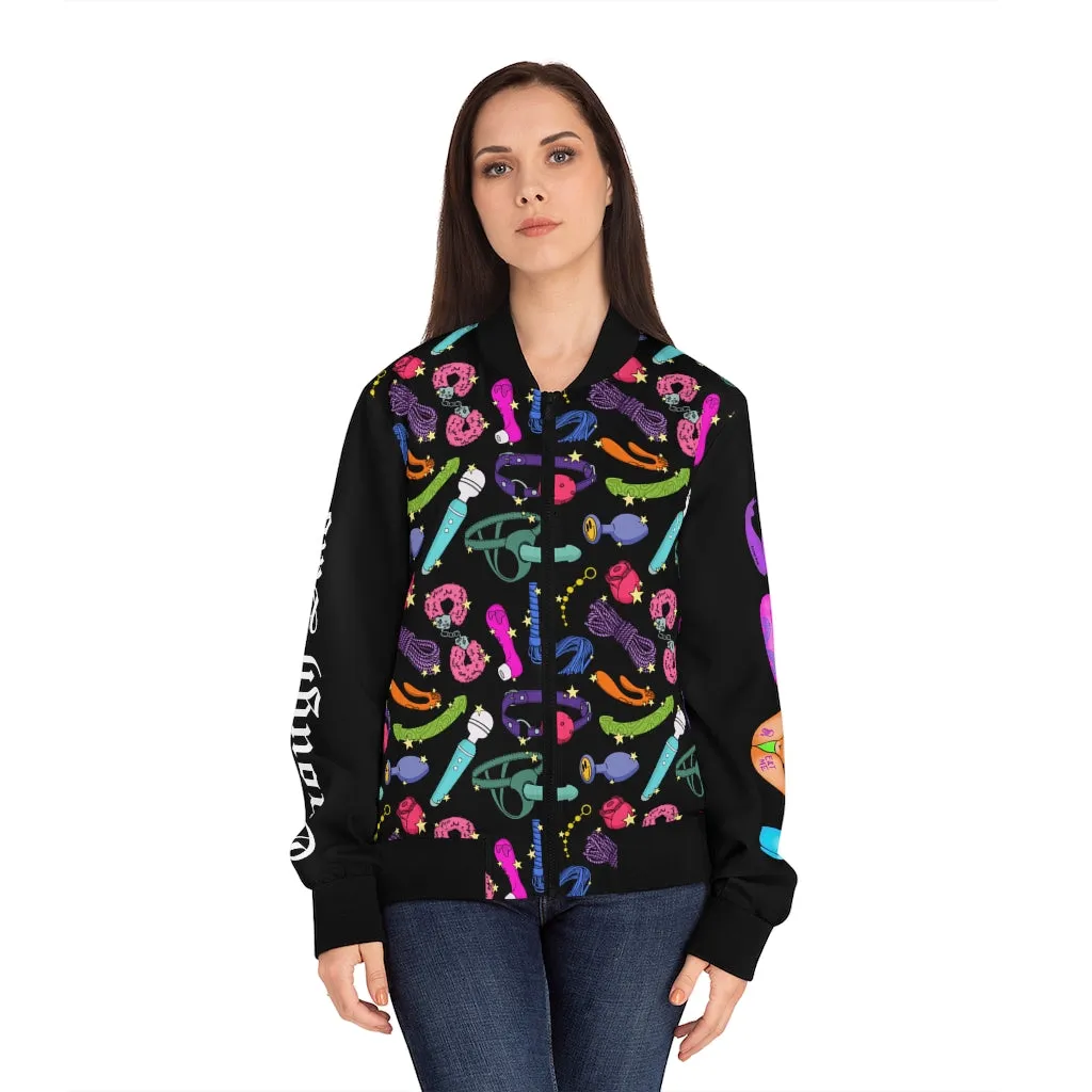 Women's Bomber Jacket - Sexy Zodiac Slut